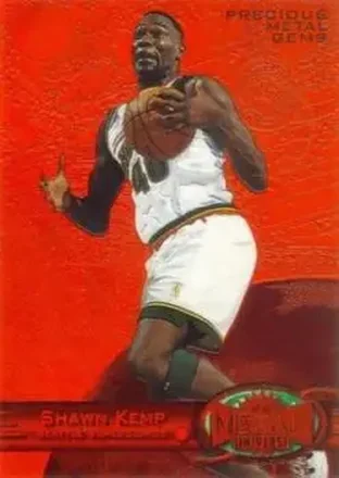 1997-98 Metal Universe #67 PMG 1997-98 Metal Universe Shawn Kemp