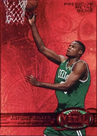 1997-98 Metal Universe - Precious Metal Gems Red #72 PMG - Antoine Walker - Boston Celtics