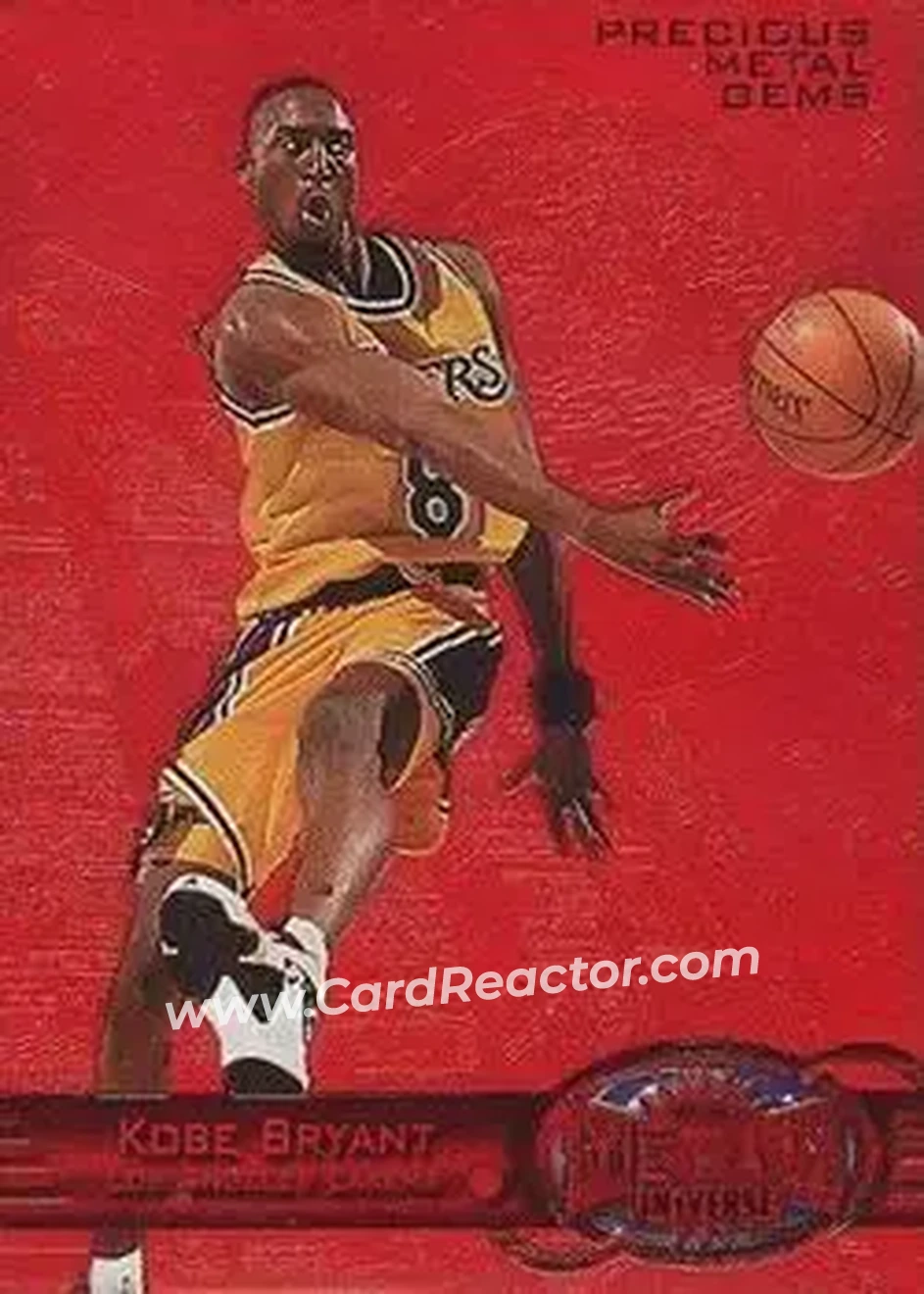Front of Kobe Bryant