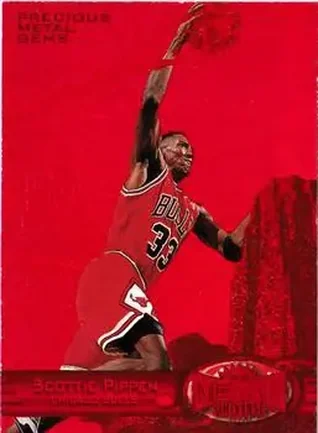 1997-98 Metal Universe #83 PMG 1997-98 Metal Universe Scottie Pippen
