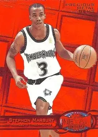 1997-98 Metal Universe #90 PMG 1997-98 Metal Universe Stephon Marbury