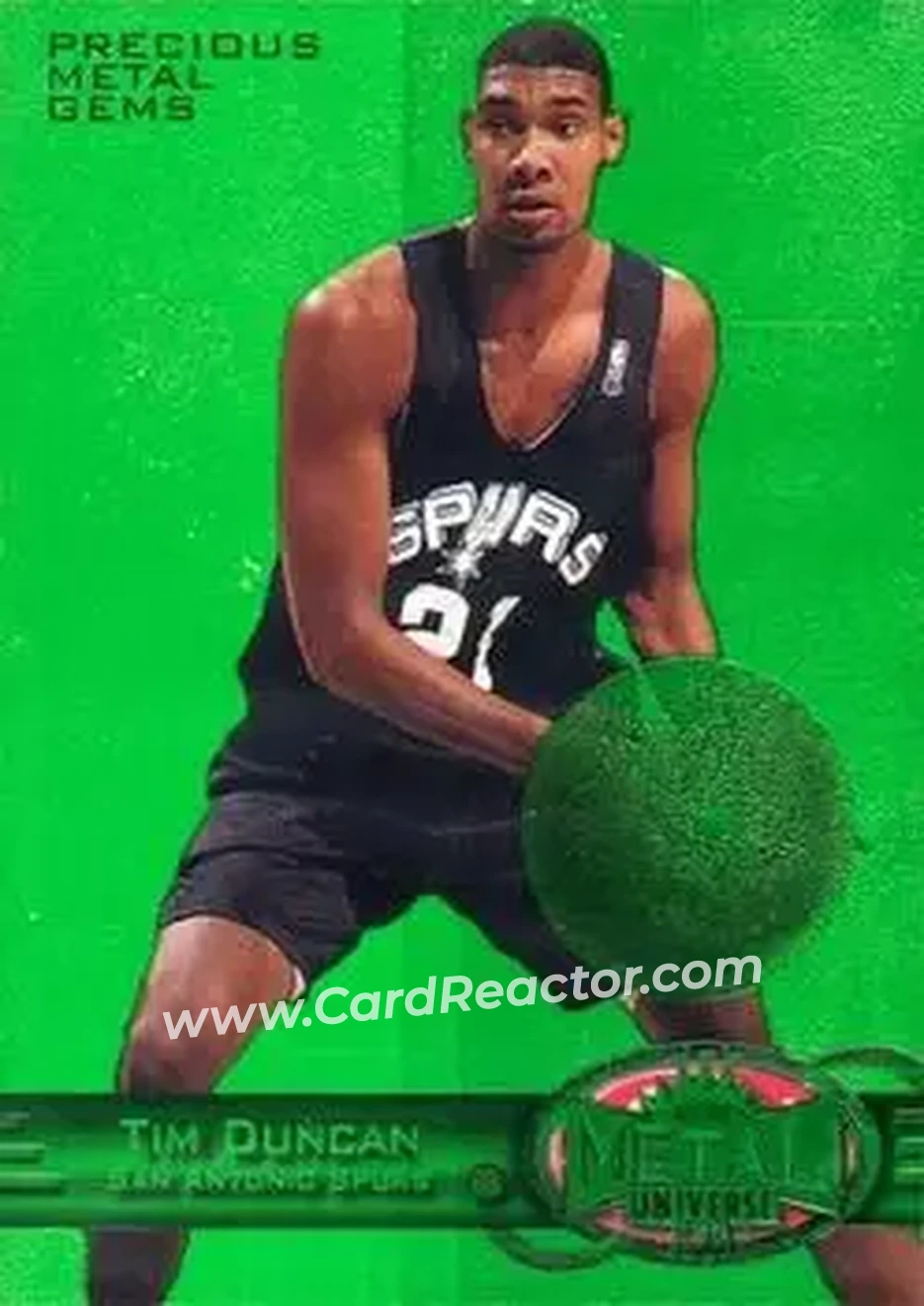 Front of Tim Duncan