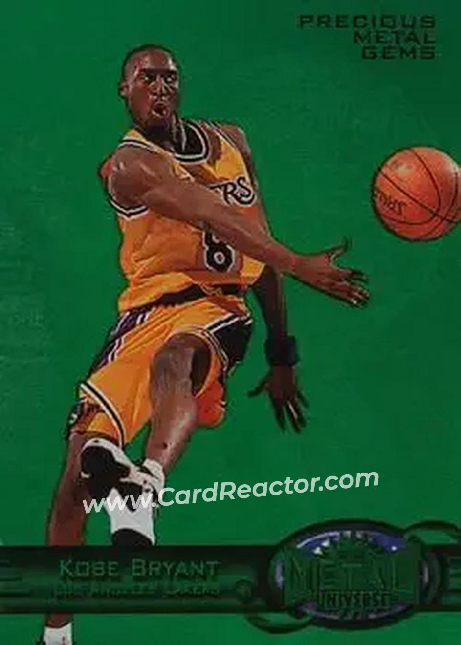 Front of Kobe Bryant