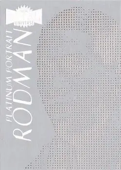 1997-98 Metal Universe - Platinum Portraits #10 PP - Dennis Rodman - Chicago Bulls - Front