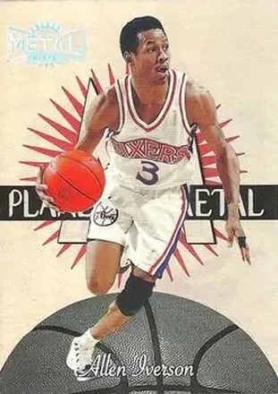 1997-98 Metal Universe #2 PM 1997-98 Metal Universe Allen Iverson