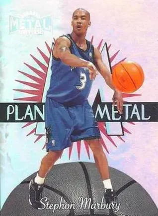 1997-98 Metal Universe #5 PM 1997-98 Metal Universe Stephon Marbury
