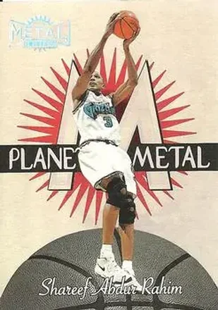1997-98 Metal Universe #9 PM 1997-98 Metal Universe Shareef Abdur-Rahim