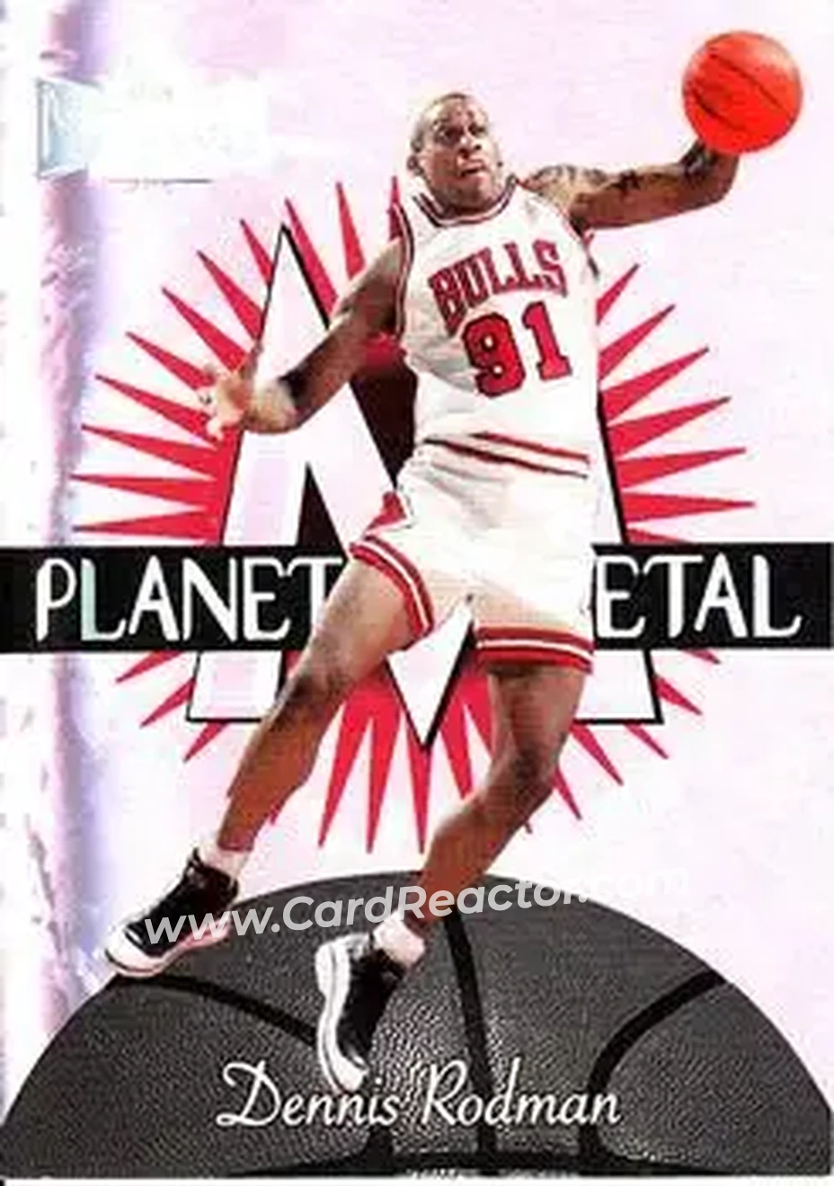 Front of Dennis Rodman