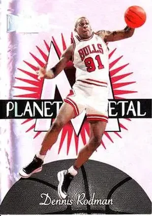 1997-98 Metal Universe #10 PM 1997-98 Metal Universe Dennis Rodman