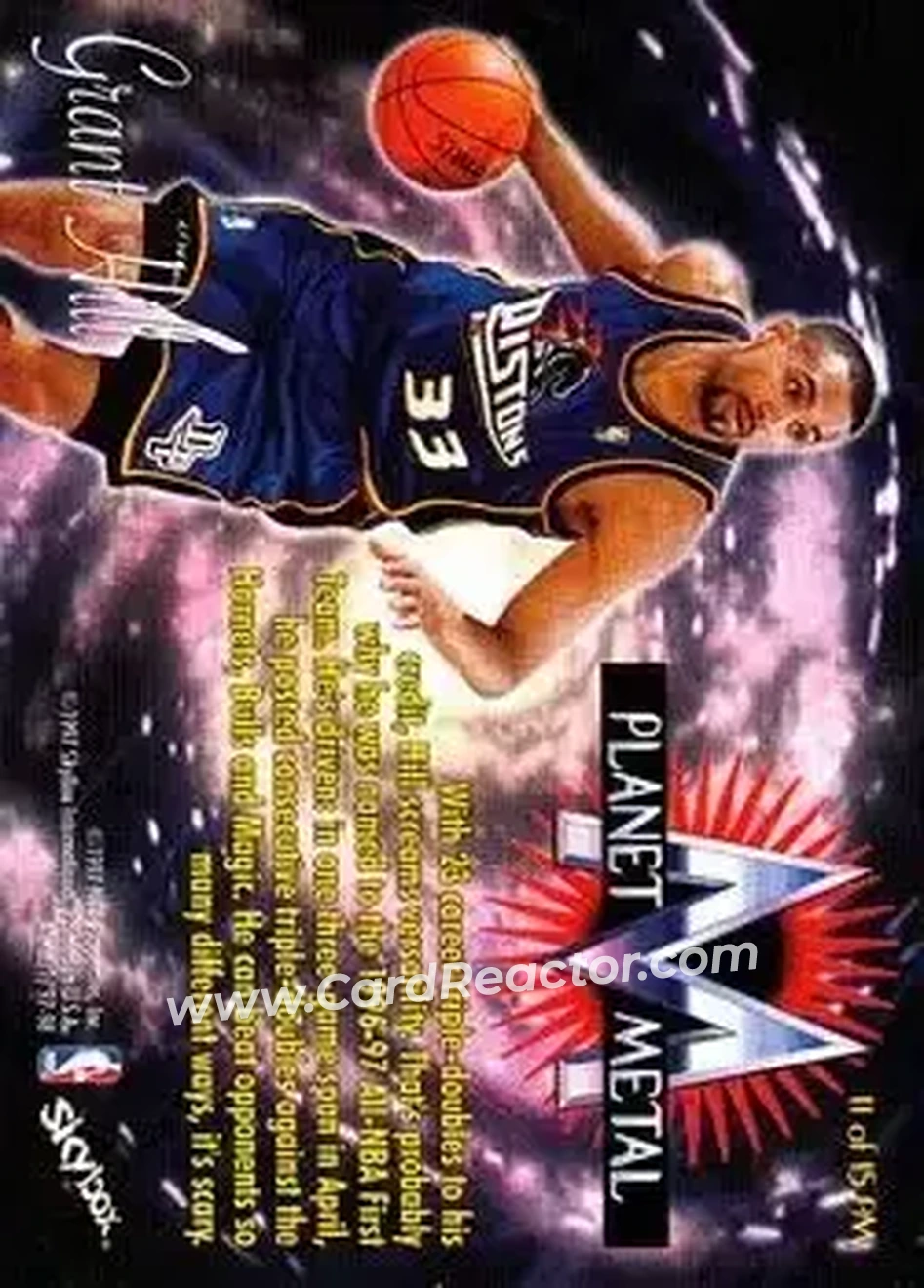 Back of Grant Hill