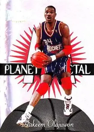 1997-98 Metal Universe #12 PM 1997-98 Metal Universe Hakeem Olajuwon