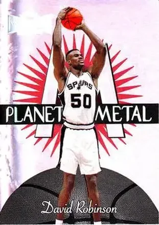 1997-98 Metal Universe #13 PM 1997-98 Metal Universe David Robinson