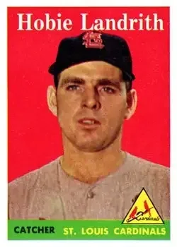 1958 Topps #24 Hobie Landrith