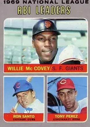 1970 Collection #63 Willie McCovey & Tony Pérez & Ron Santo