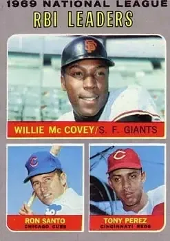 1970 Collection #63 Willie McCovey & Tony Pérez & Ron Santo