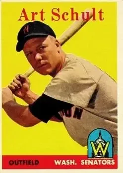 1958 Topps #58 Art Schult