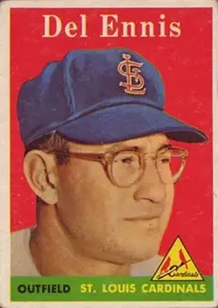 1958 Topps #60 Del Ennis