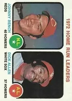 1973 Collection #62 Richie Allen & Johnny Bench