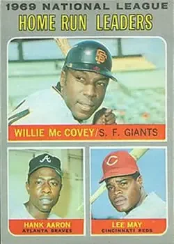 1970 Collection #65 Hank Aaron & Lee May & Willie McCovey