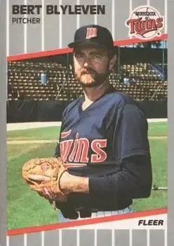 1989 Collection #105 Bert Blyleven