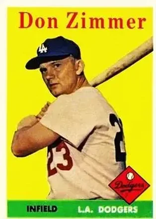 1958 Topps #77 Don Zimmer