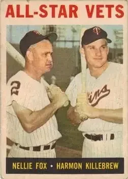 1964 Topps Venezuelan #81 Nelson Fox & Harmon Killebrew