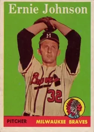 1958 Topps #78 Ernie Johnson