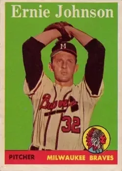 1958 Topps #78 Ernie Johnson