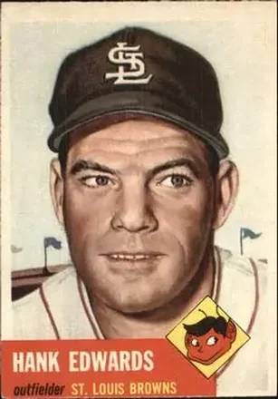 1953 Topps #90 Hank Edwards
