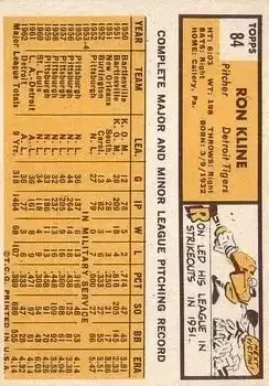 Back of Ronnie Kline