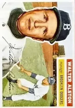 Front of Walter Alston