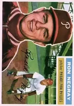 1956 Topps #7 Ron Negray