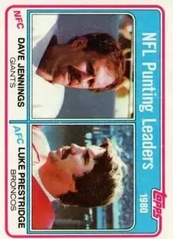 1981 Topps #6 - Card #6