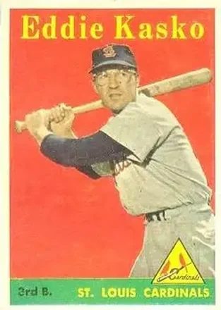 1958 Topps #8 Eddie Kasko
