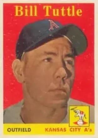1958 Topps #23 Bill Tuttle