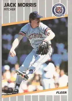 1989 Collection #139 Jack Morris