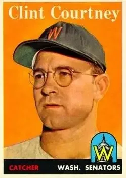 1958 Topps #92 Clint Courtney