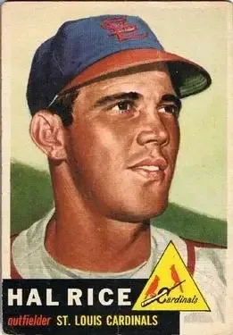 1953 Topps #93 Hal Rice