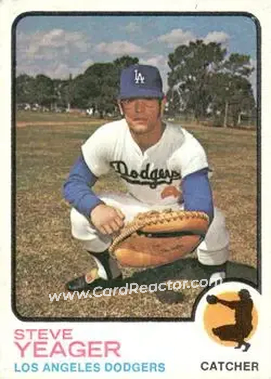 Front of Steve Yeager