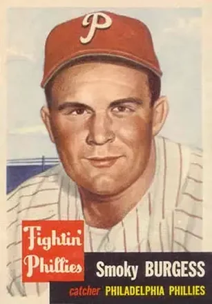 1953 Topps #10 Forrest Burgess