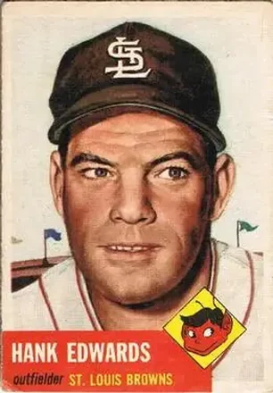1953 Topps #90 Hank Edwards