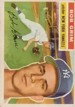 1956 Topps #52 Bob Grim