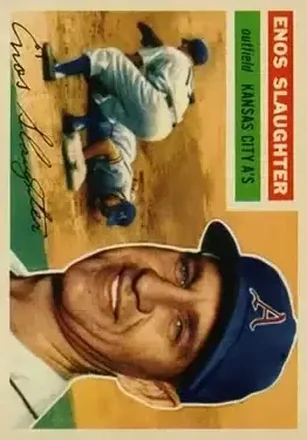 1956 Topps #109 Enos Slaughter