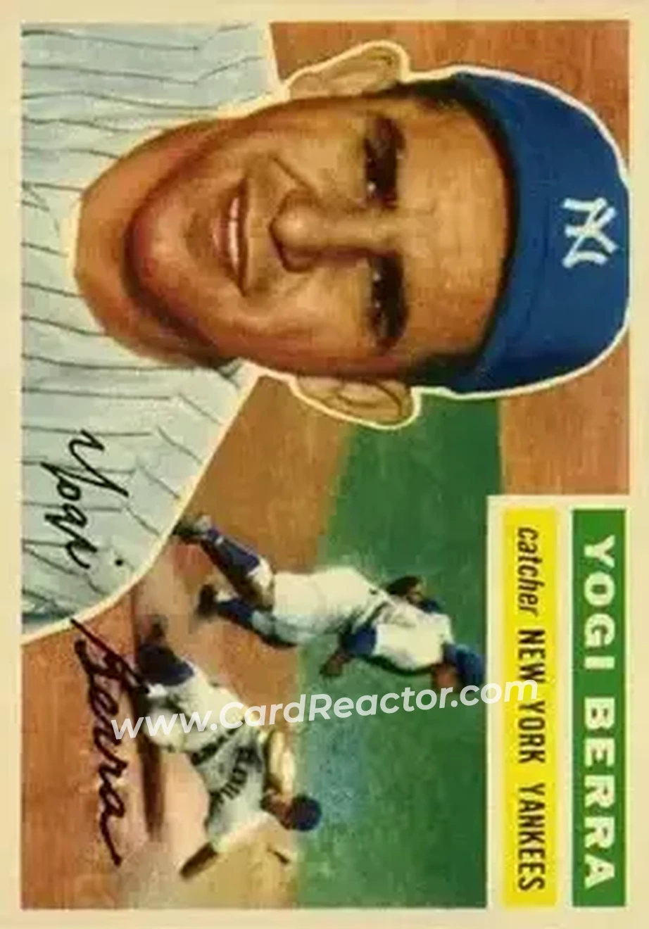 Front of Larry "Yogi" Berra