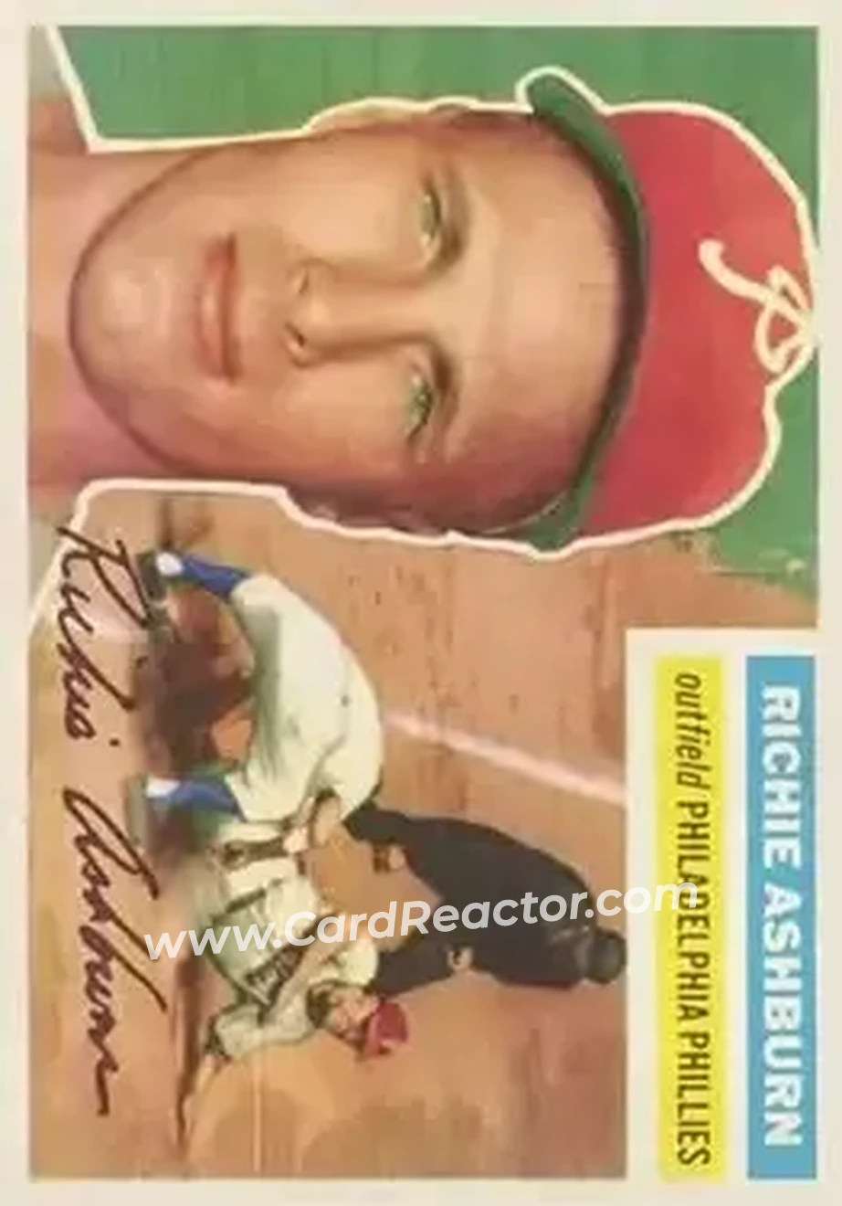 Front of Richie Ashburn