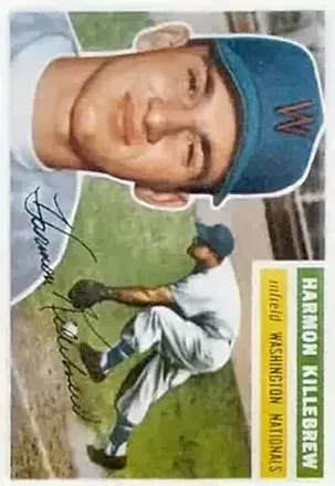 1956 Topps #164 Harmon Killebrew