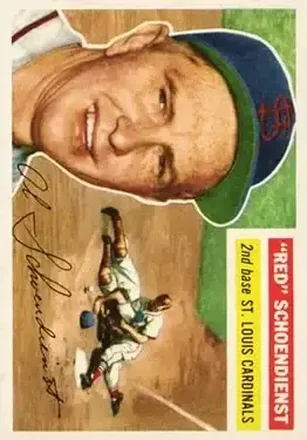 1956 Topps #165 Al Schoendienst