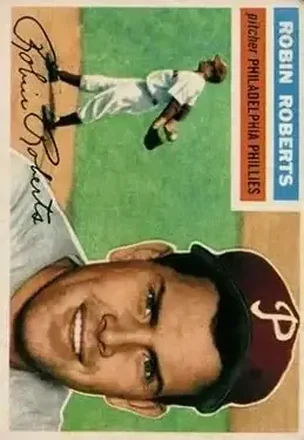 1956 Topps #180 Robin Roberts