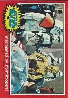1977 Topps Star Wars feature card