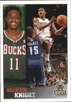 2013-14 Panini NBA Sticker Collection #101 Brandon Knight